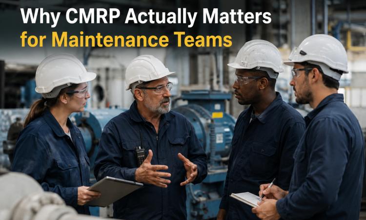 Why CMRP Actually Matters for Maintenance Teams